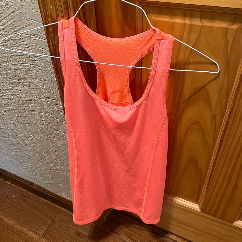 Danskin now size small orange tank top